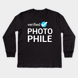 Photophile Kids Long Sleeve T-Shirt